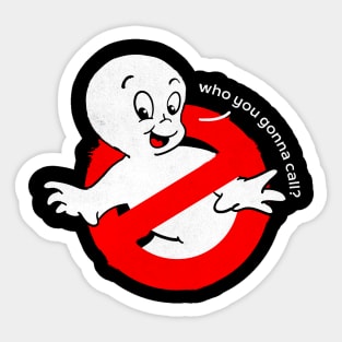 Ghost Casper Sticker